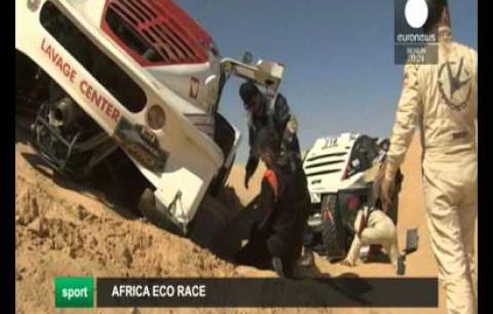 Embedded thumbnail for 2016 01 08 Euronews Africa Eco Race 2016